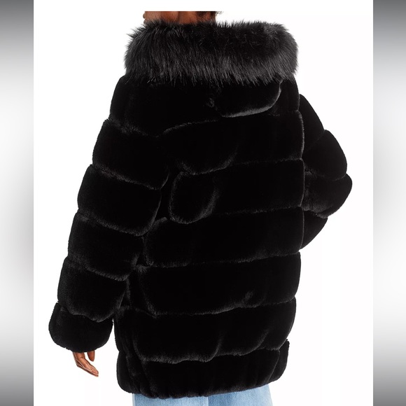 Calvin Klein Faux Fur Jacket